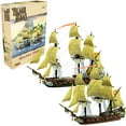 thumbnail image 1 of Wargames Delivered - Black Seas The Age of Sail Merchant Vessels Includes 2 Resin and Metal Vessels, Digital Bundle - Battleship Board Game by Warlord Games, 1 of 5