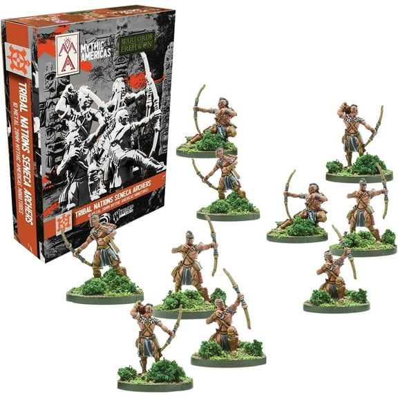 Wargames Delivered - Warlord Games Mythic Americas - Tribal Nations Seneca Archers Miniatures