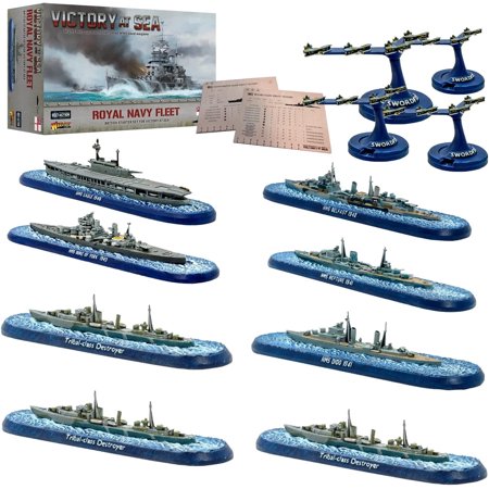 Wargames Delivered - Warlord Games Royal Navy Fleet Starter Set WWII Miniatures