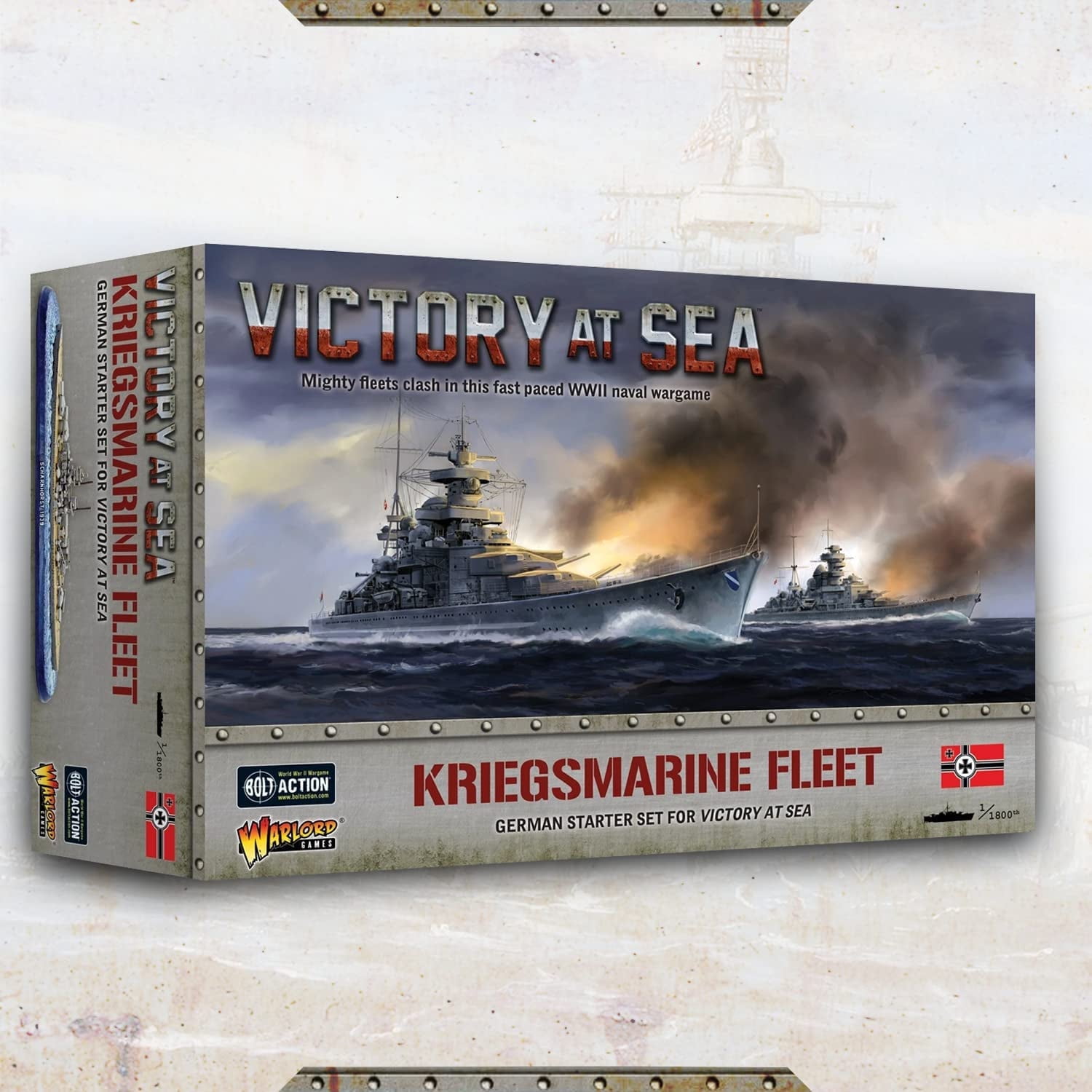 Wargames Delivered - Warlord Games Victory at Sea - Kriegsmarine Fleet Miniatures