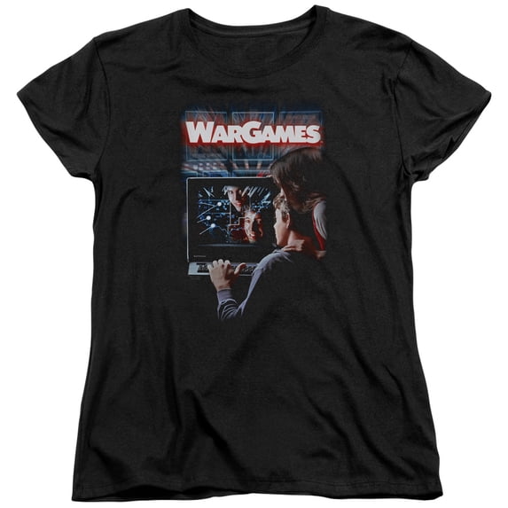 Wargames Poster Women's T-Shirt Black