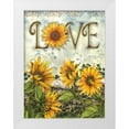 thumbnail image 1 of Wargo, Ed 15x18 White Modern Wood Framed Museum Art Print Titled - Love, 1 of 4