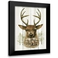 thumbnail image 1 of Wargo, Ed 19x24 Black Modern Framed Museum Art Print Titled - Deer Wilderness Portrait, 1 of 5
