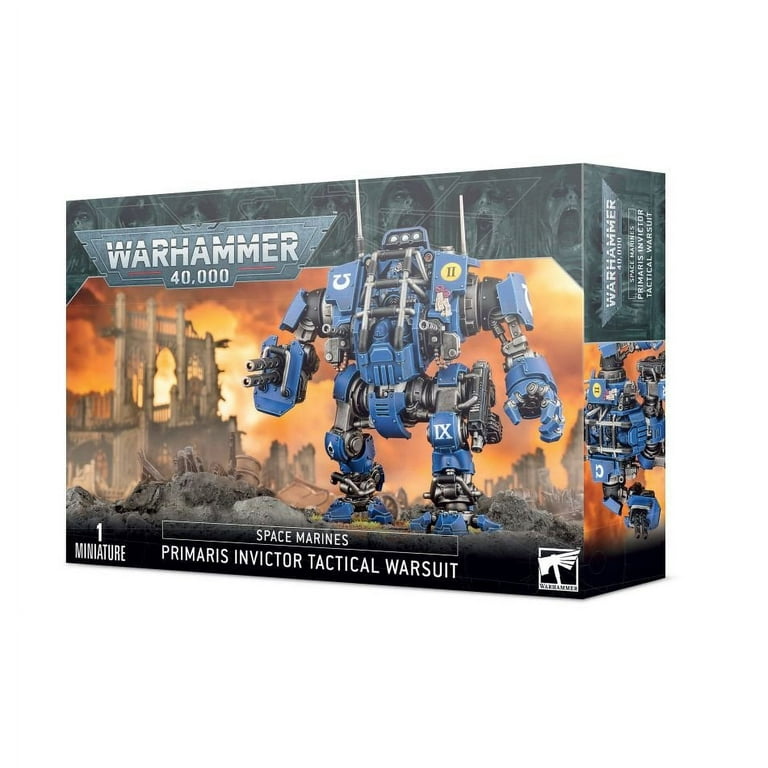 Space Marines: Primaris Invictor Tactical Warsuit – The