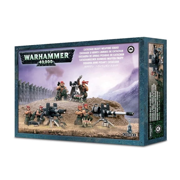 Catachan Heavy Weapon Squad Astra Militarum Warhammer 40K
