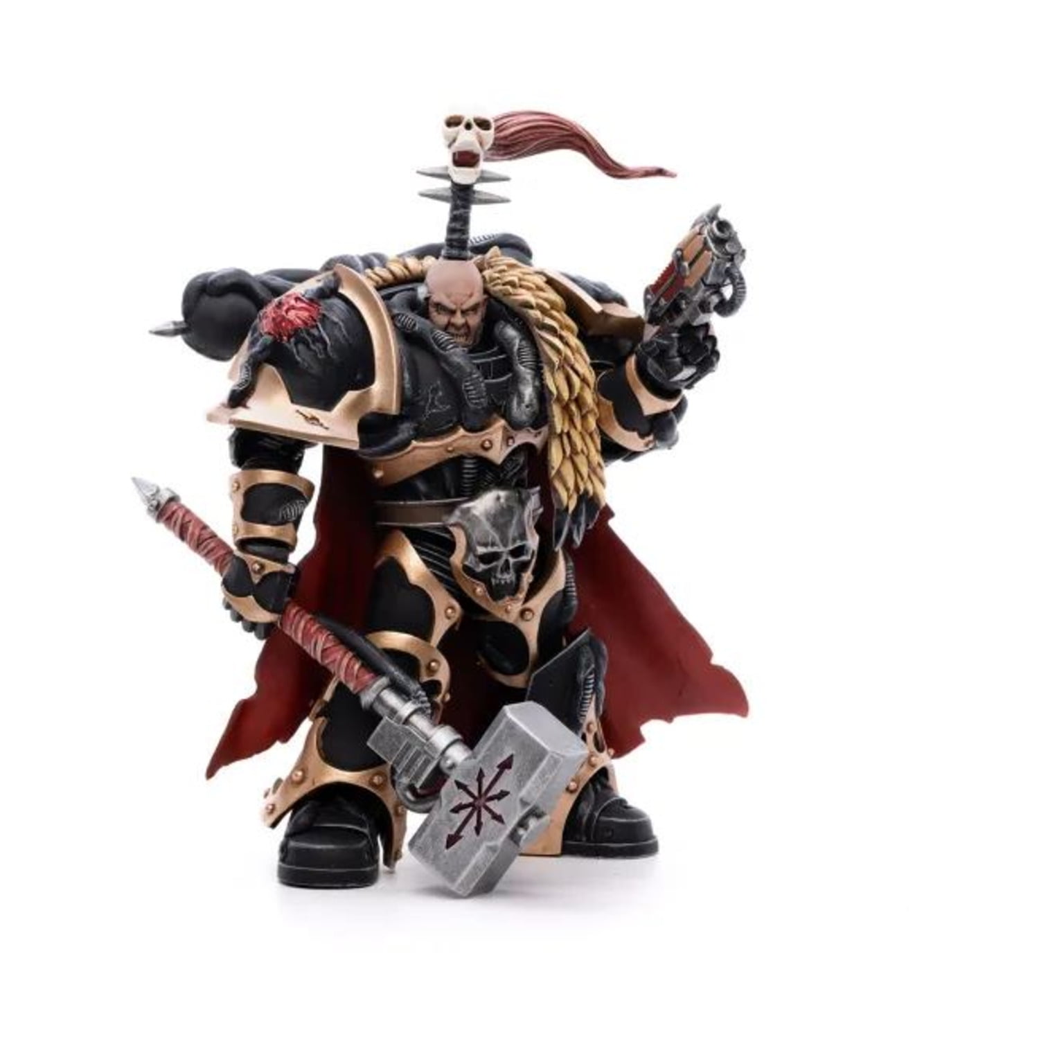 Warhammer 40k Warhammer 40,000 Black Legion Space Marine Chaos Lord Khalos Action Figure