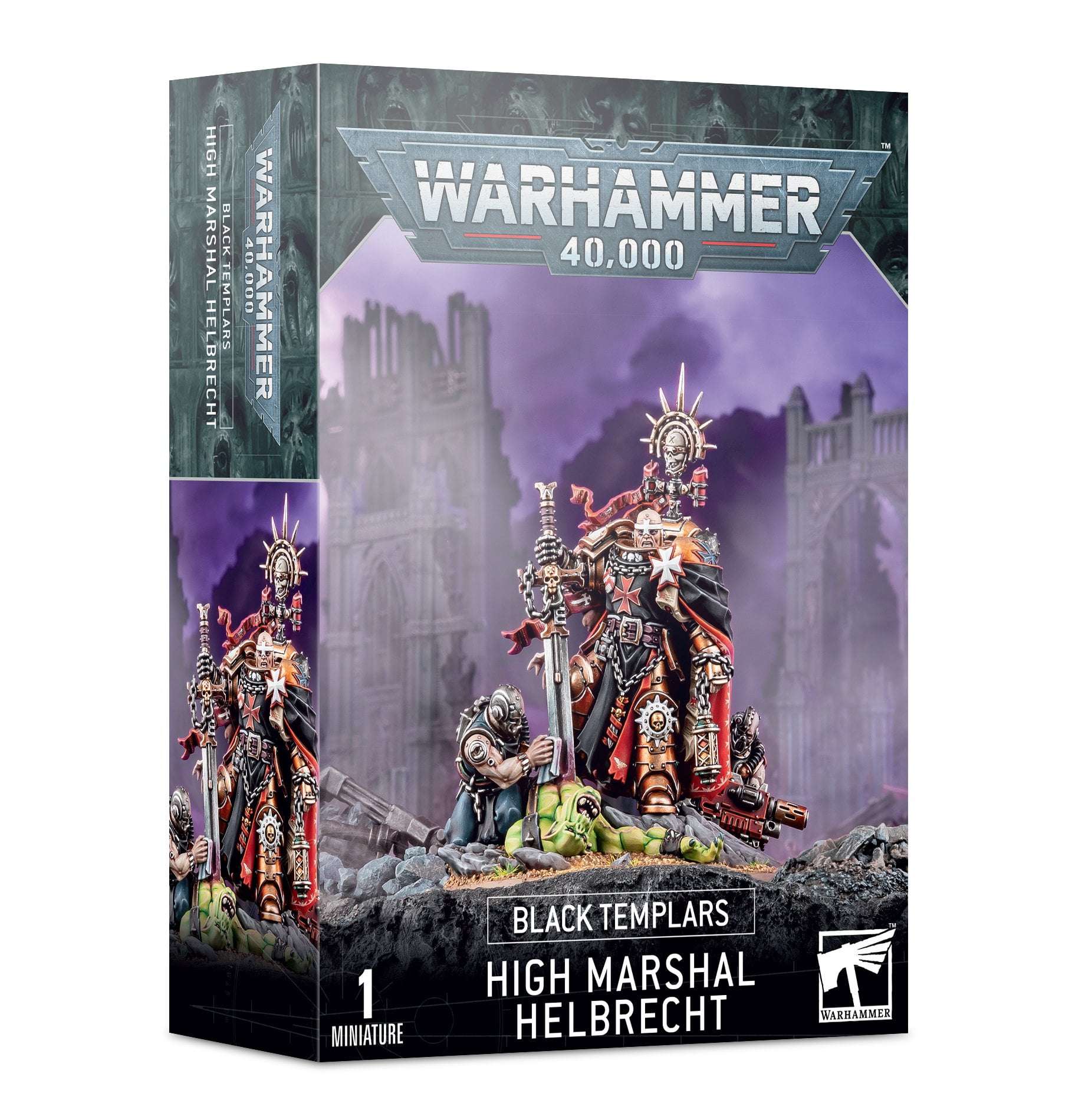 Warhammer 40,000 Black Templars: High Marshal Helbrecht Miniature