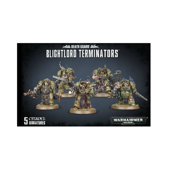 Warhammer 40,000 Blightlord Terminators Miniatures Set