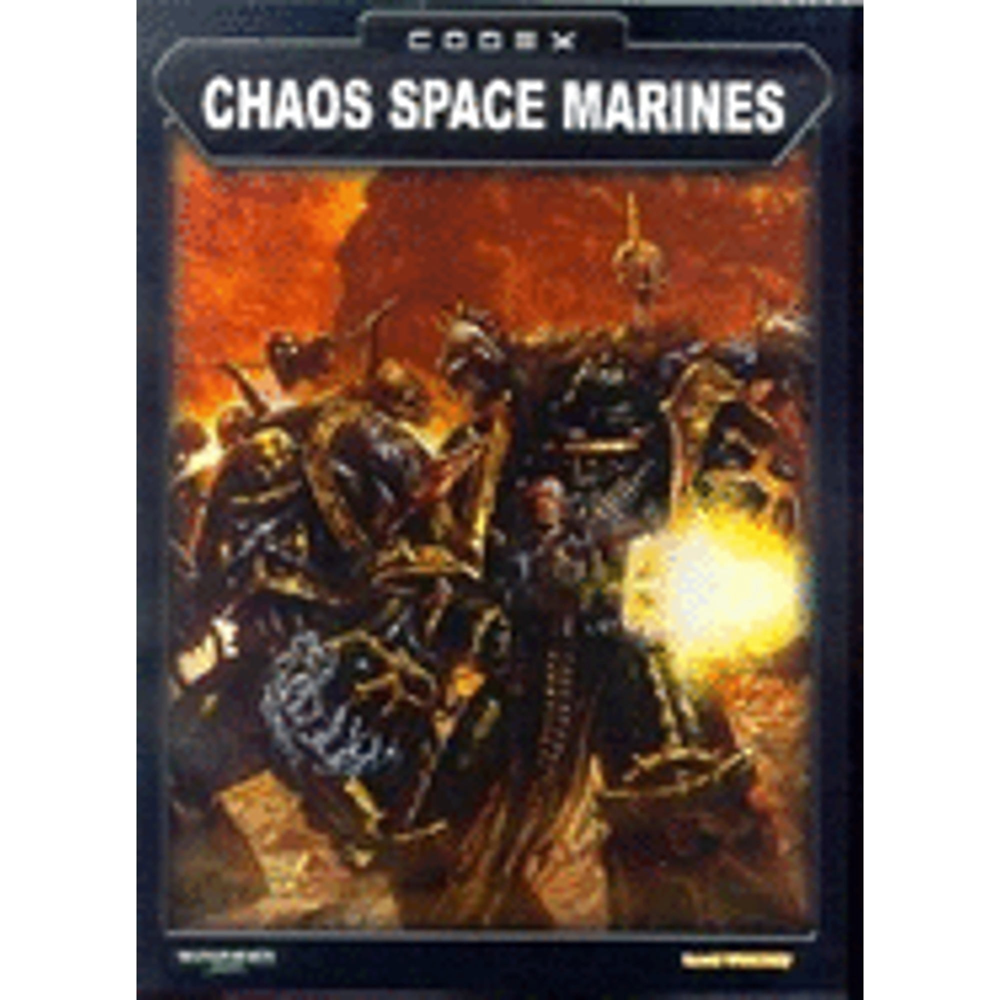 Pre-Owned Codex Chaos Space Marines (Warhammer 40,000) Paperback
