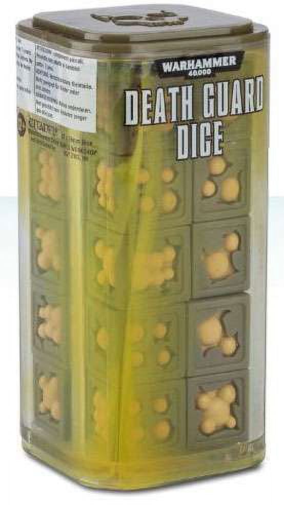 WARHAMMER 40,000 DEATH GUARD デスガード　ダイス Warhammer 40,000 Death Guard Dice - Walmart.com