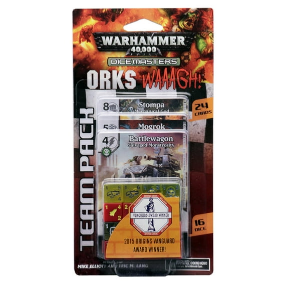 Warhammer 40,000 Dice Masters: Orks ? Waaagh! Team Pack