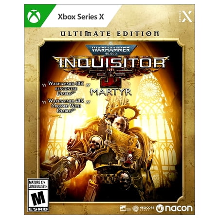 Warhammer 40,000: Inquisitor - Martyr - Ultimate Ed. for Xbox Series X S [VIDEOGAMES] Xbox Series X