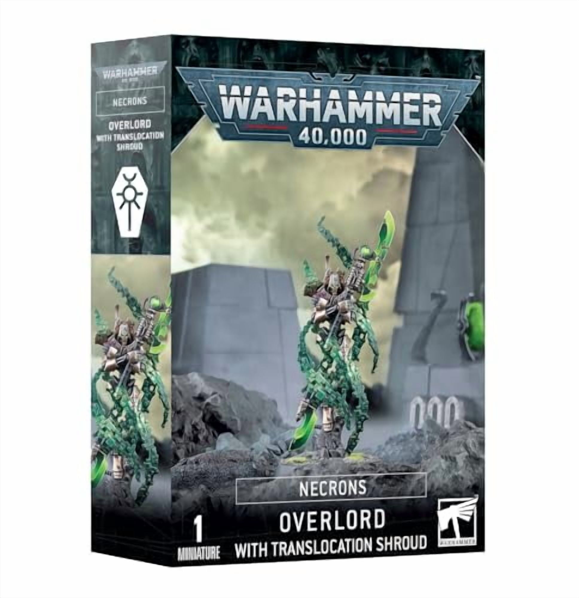 Games Workshop - Warhammer 40k - Necrons - Overlord with Translocation Shroud