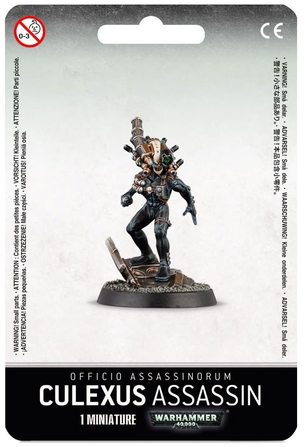 Warhammer 40,000 Officio Assassinorum Culexus Assassin Miniature