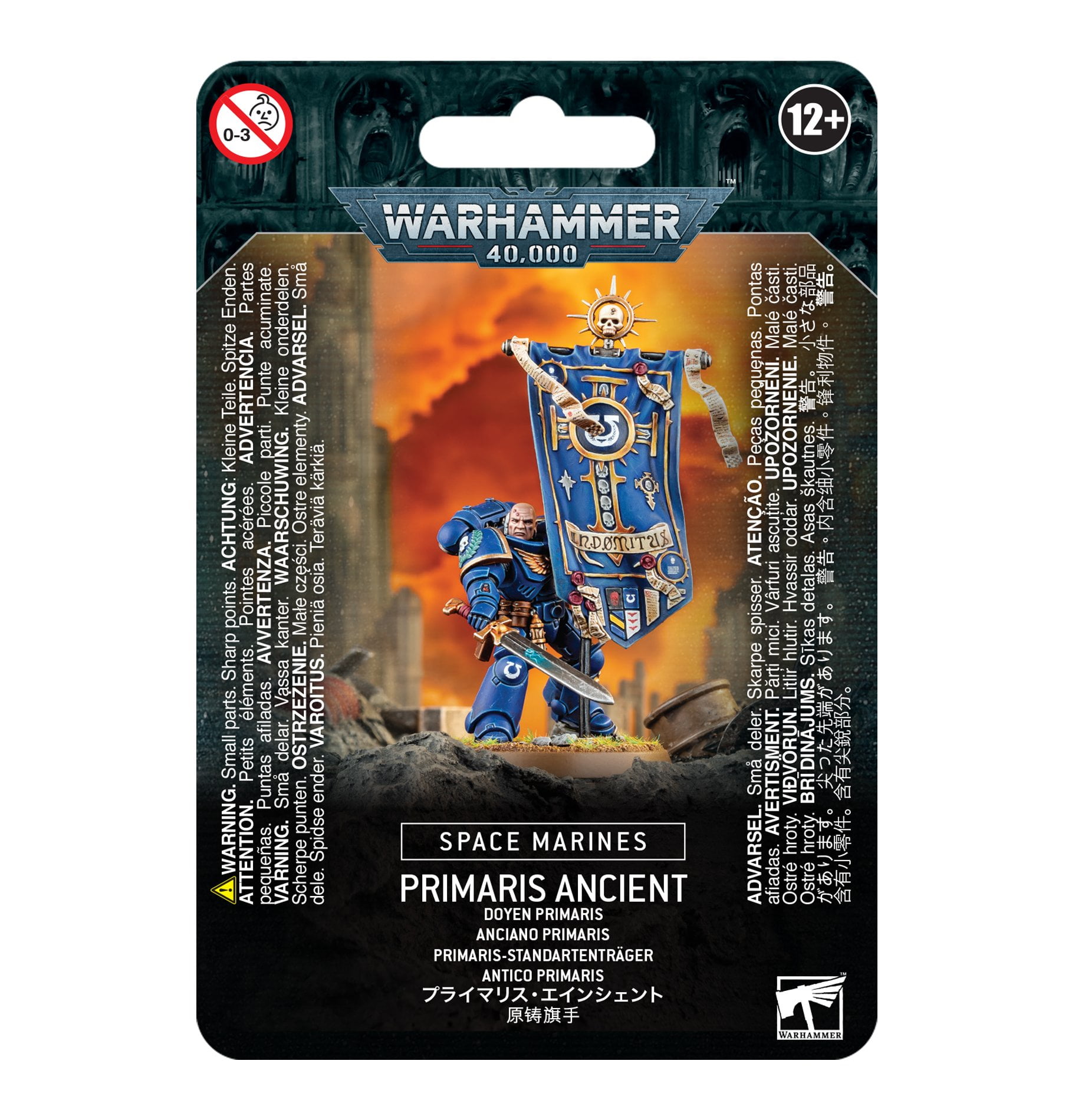 Warhammer 40,000 Space Marines Primaris Ancient Miniature
