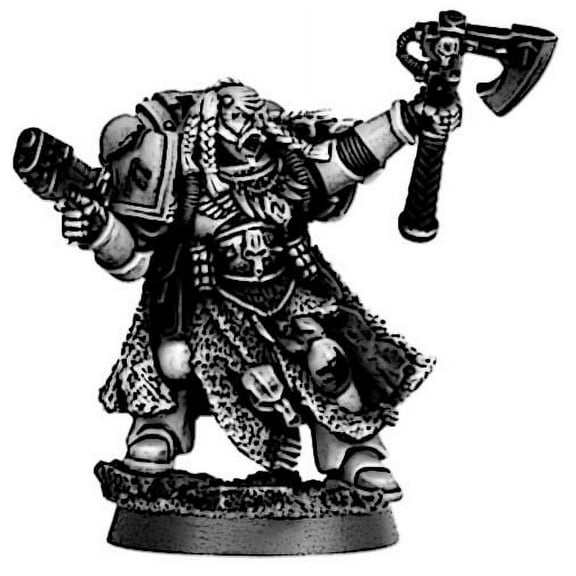 Warhammer 40,000 Space Wolves Rune Priest Miniatures