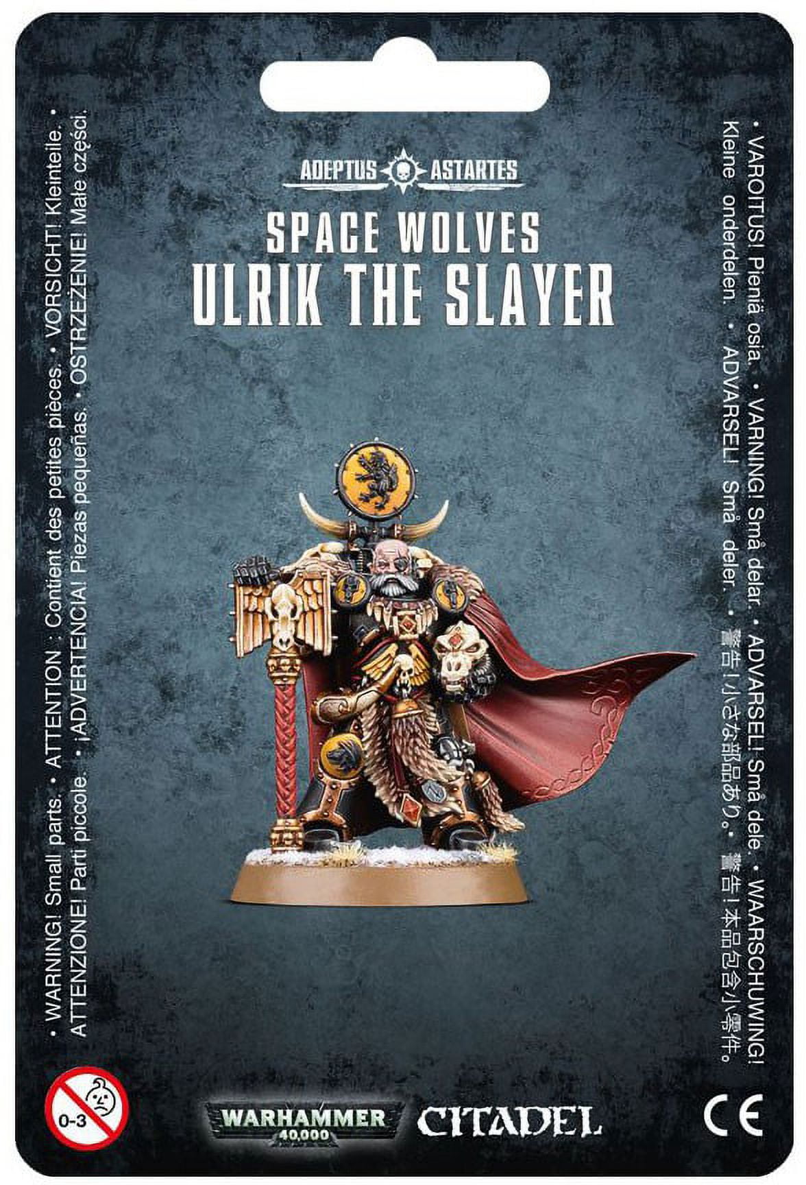 Warhammer 40,000 Space Wolves Ulrik the Slayer Miniatures