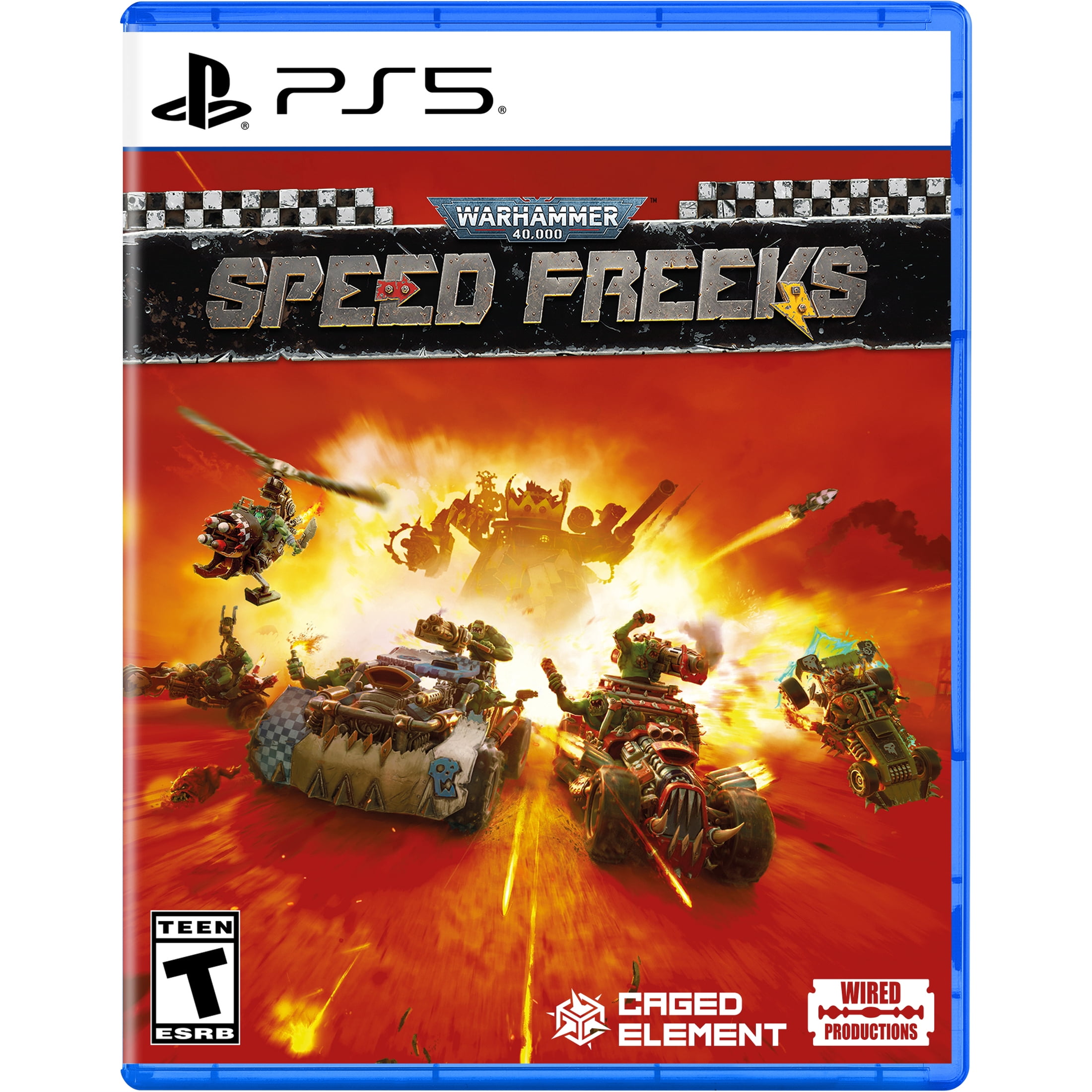 ★ 40k 80mm 40キロ 80ミリ H80 ID65 30k 50k 直巻 Wired Productions, Warhammer 40,000: Speed Freeks, PS5 Game
