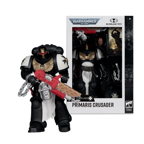 Primaris Crusader (Warhammer 40,000 Black Templars) 7" Action Figure - McFarlane Toys
