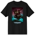 thumbnail image 1 of Warhammer 40000 Chaos Warriors Men's Black Graphic Tee-Small, 1 of 6