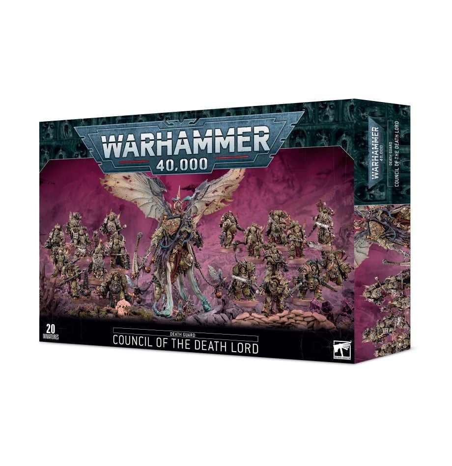 Warhammer 40000 Death Guard Council - Death Lord Battleforce