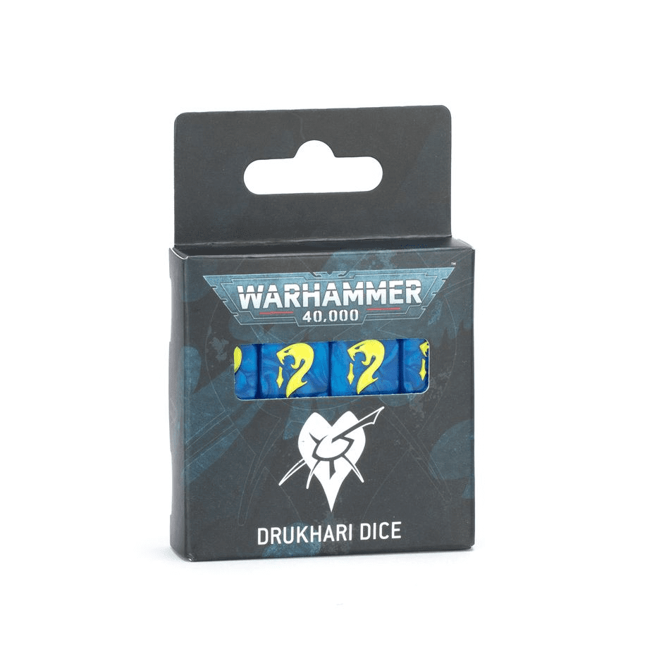 Warhammer 40K: Drukhari Dice Set 10th Edition