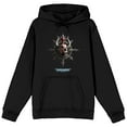 thumbnail image 1 of Warhammer 40000 Skull Horn Men's Black Sweatshirt-6XLB, 1 of 6
