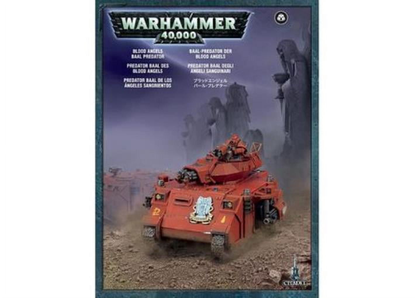 Baal Predator Blood Angels Warhammer 40K