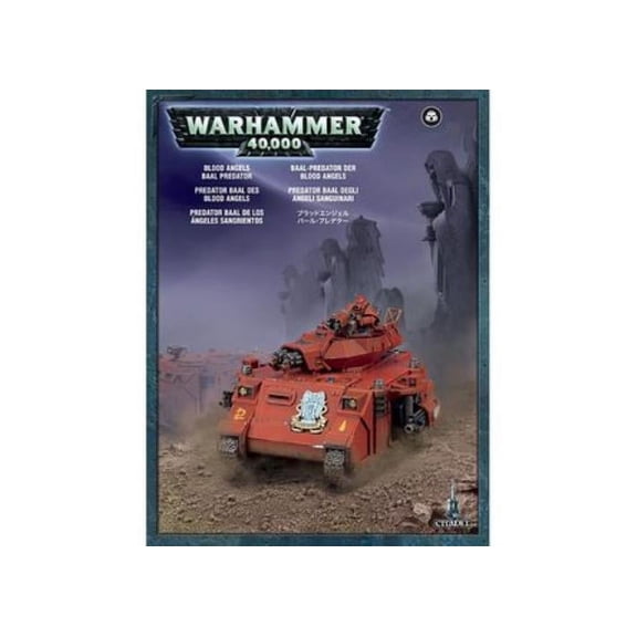 Baal Predator Blood Angels Warhammer 40K