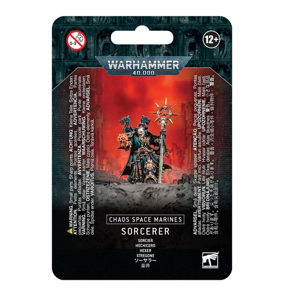 Warhammer 40K Chaos Space Marines: Sorcerer GWS 43-69