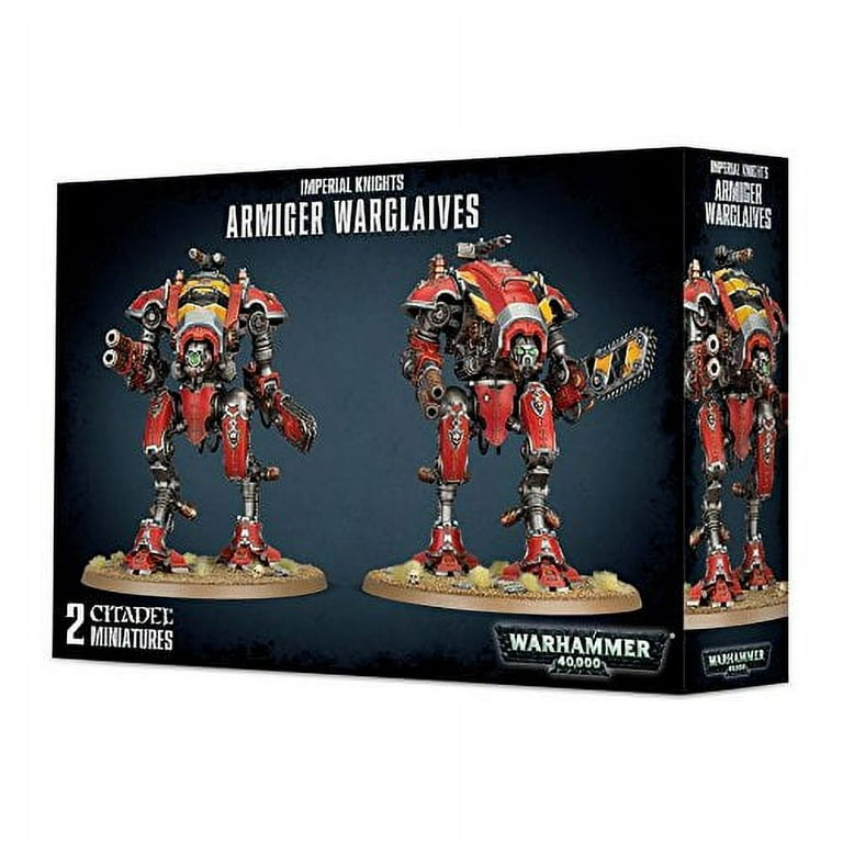 模型製作用品 Imperial Knight Armiger Warhammer 40k 40,000 Imperial Knights Armiger Warglaives