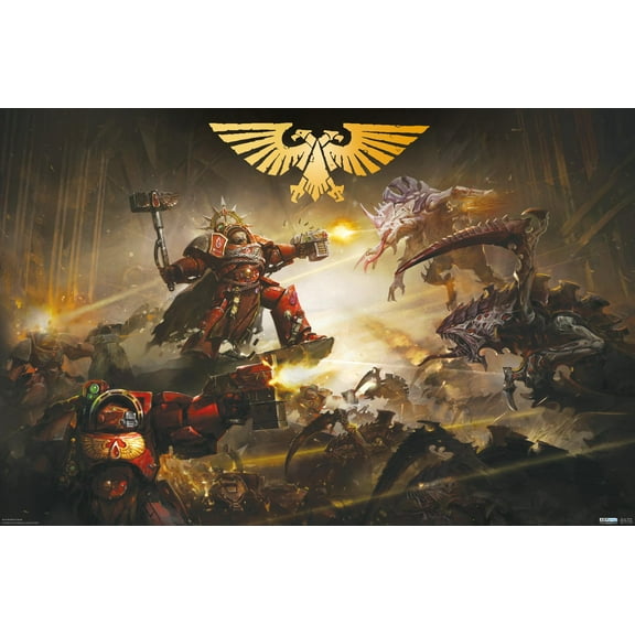 Warhammer 40K - The Battle of Baal Wall Poster, 22.375" x 34"