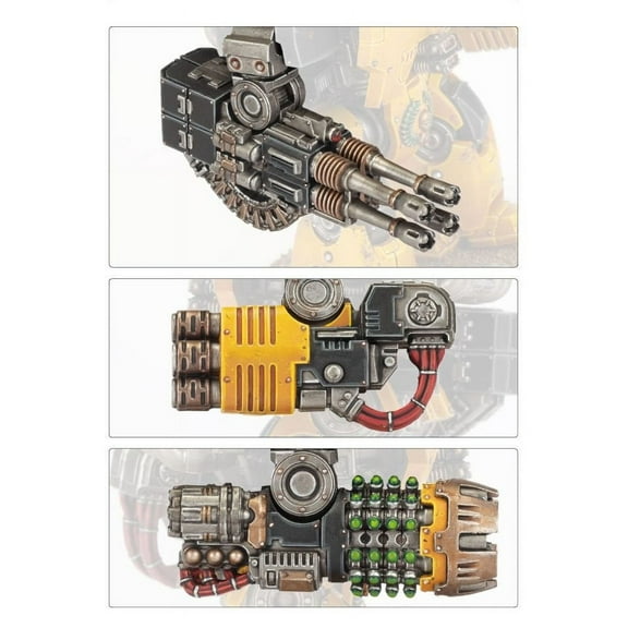Leviathan Siege Dreadnought Ranged Weapons Warhammer 30K