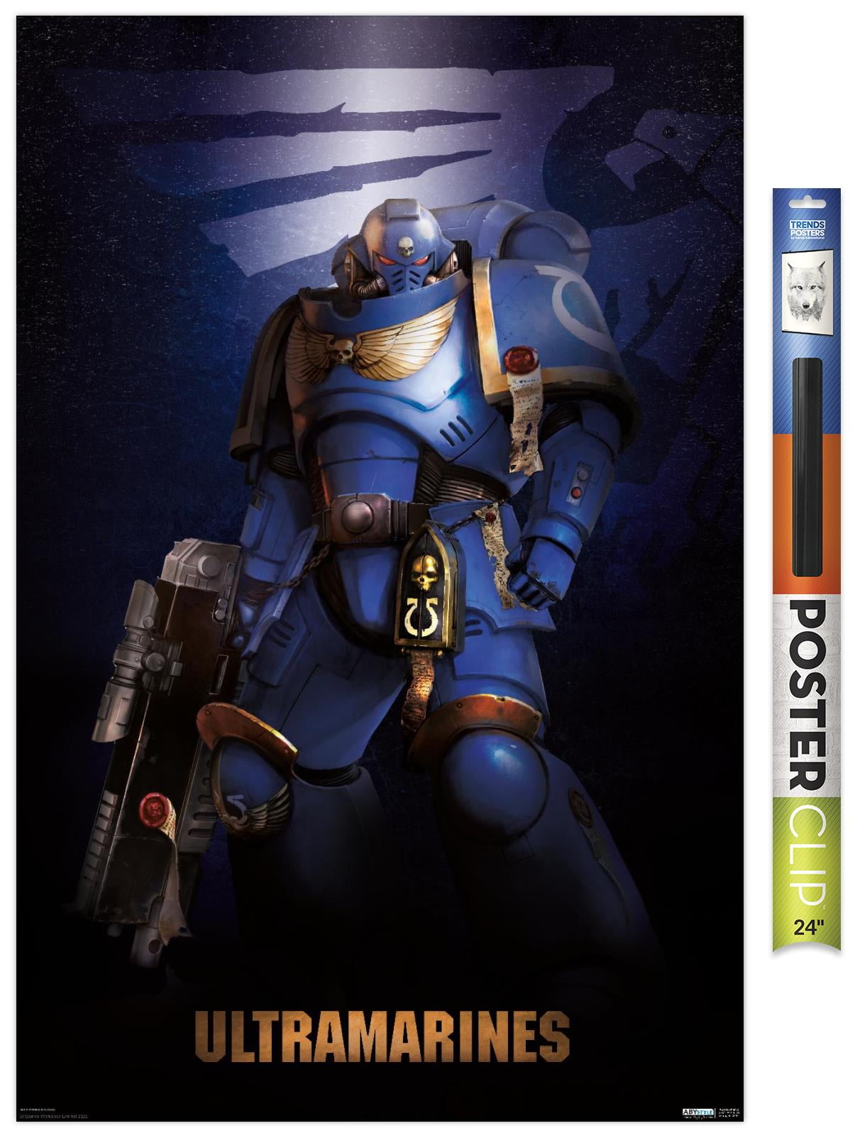 Warhammer 40K - Ultramarine Wall Poster, 14.725