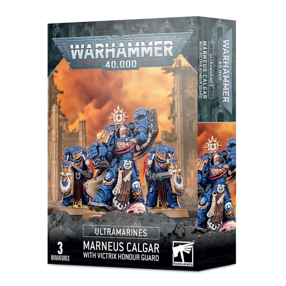 Games Workshop - Warhammer 40K - Ultramarines - Marneus Calgar with Victrix Honour Guard