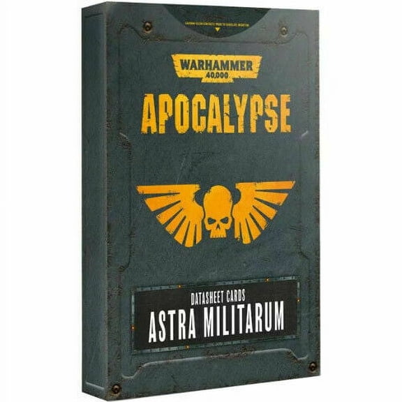 Warhammer 40k Apocalypse Datasheet Cards - Astra Militarum
