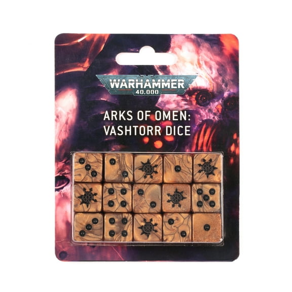 Warhammer 40k Arks of Omen: Vashtorr Dice