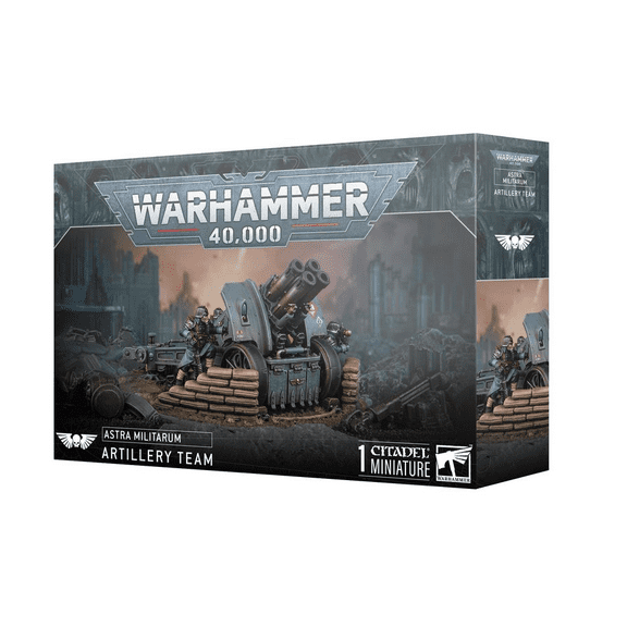 Games Workshop - Warhammer 40K - Astra Militarum - Krieg Artillery Team