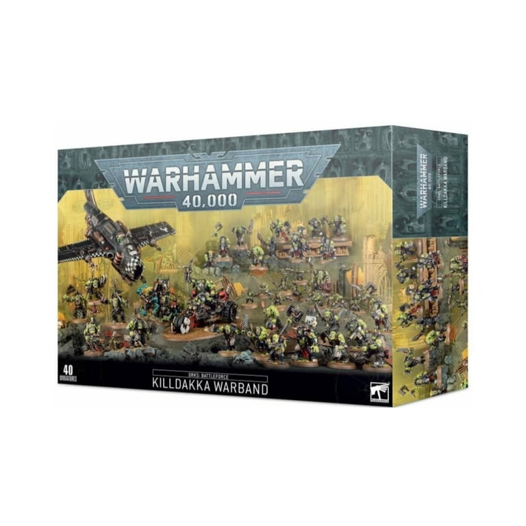 Warhammer 40,000 Killdakka Warband 40体 Warhammer 40k Battleforce 2021 Orks Killdakka Warband - Walmart.com