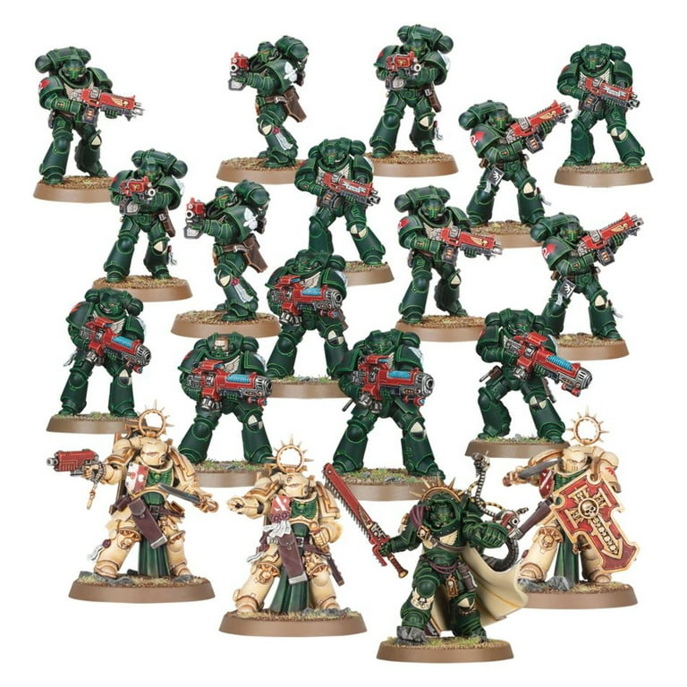 Games Workshop Warhammer 40k Combat Patrol: Dark Angels Miniatures