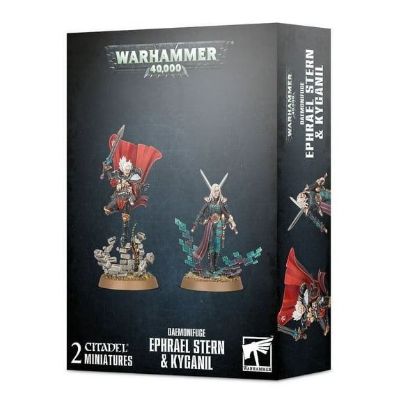 Warhammer 40k: Daemonifuge Ephrael Stern and Kyganil