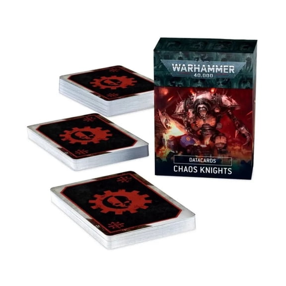 Warhammer 40K Datacards: Chaos Knights 9th Edition