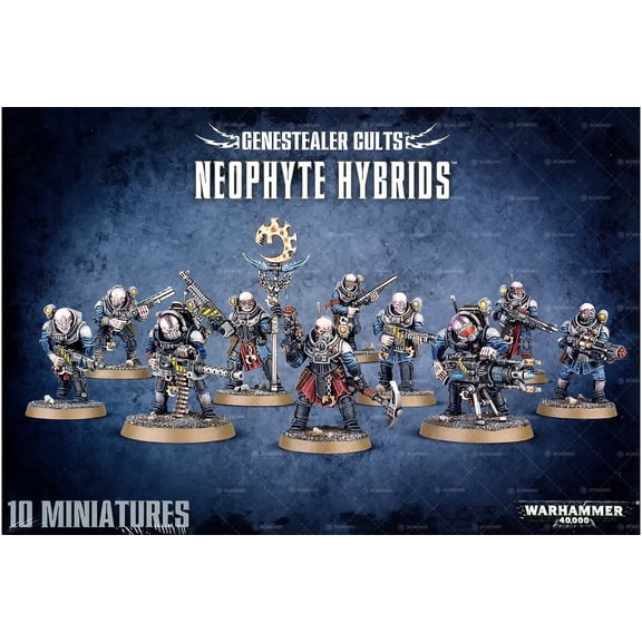 Warhammer 40k Genestealer Cults Neophyte Hybrids