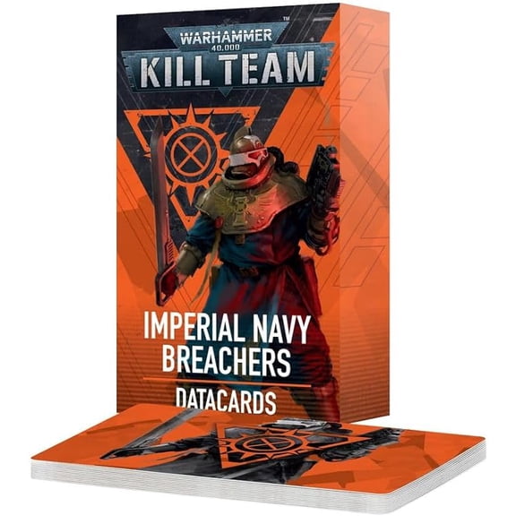 Games Workshop - Warhammer 40K Kill Team - Imperial Navy Breachers 2024 Datacards