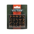 thumbnail image 1 of Warhammer 40K Kill Team Ork Kommandos Dice Set 102-82, 1 of 5