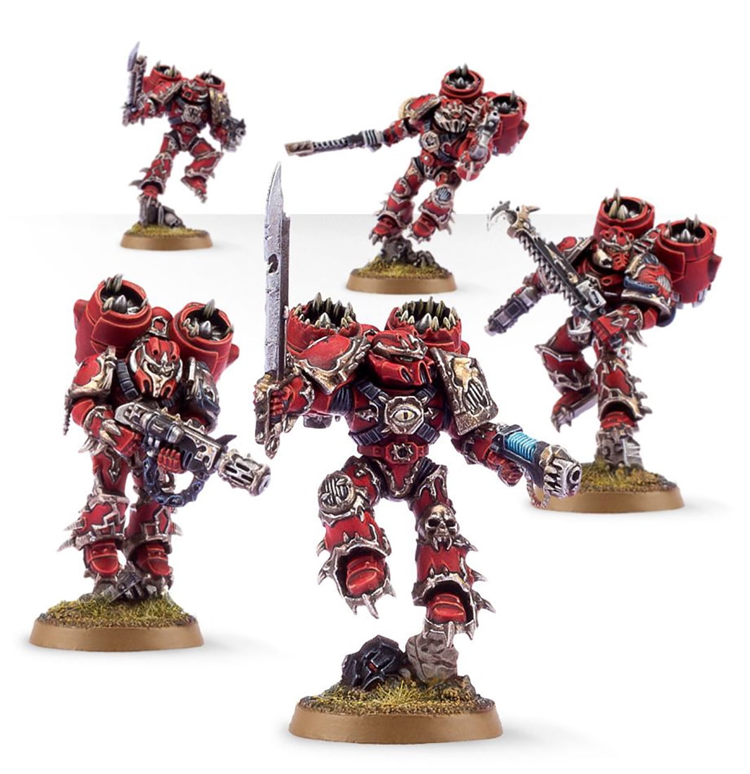 Chaos Space Marine Raptors Chaos Space Marine Raptors