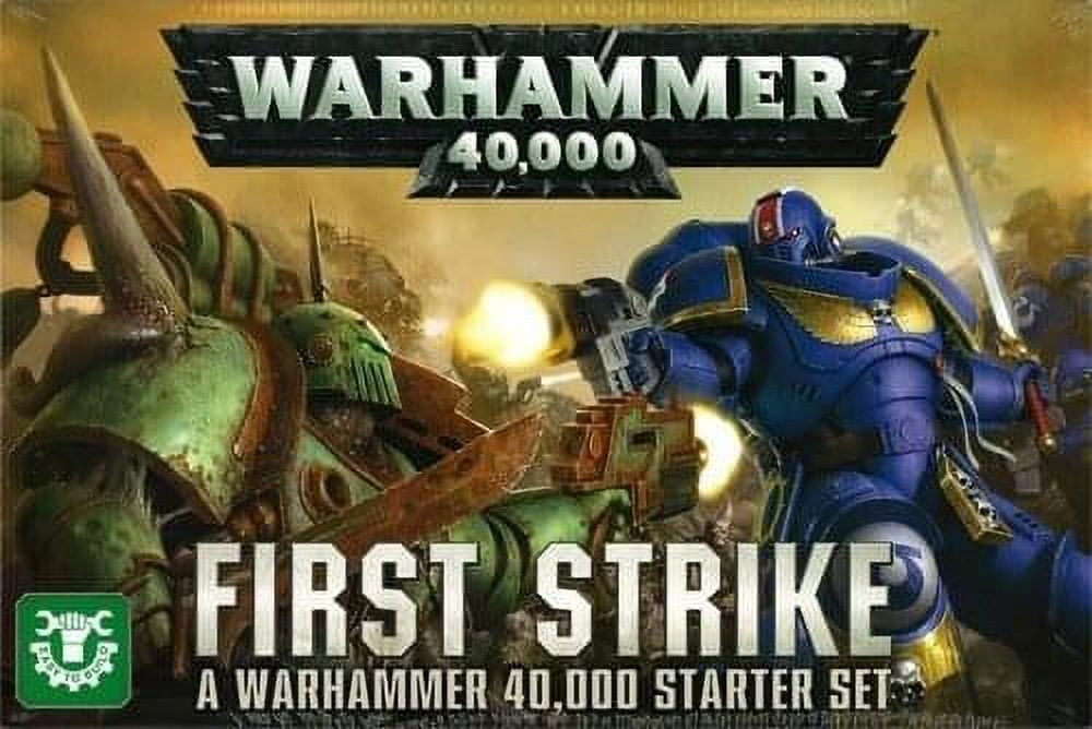 Figurines Warhammer 40K First Strike – Starter Set Space Marines, Démontées Et Non Peintes
