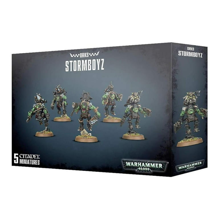 Warhammer 40k Model Miniatures - Ork Stormboyz - Walmart.com