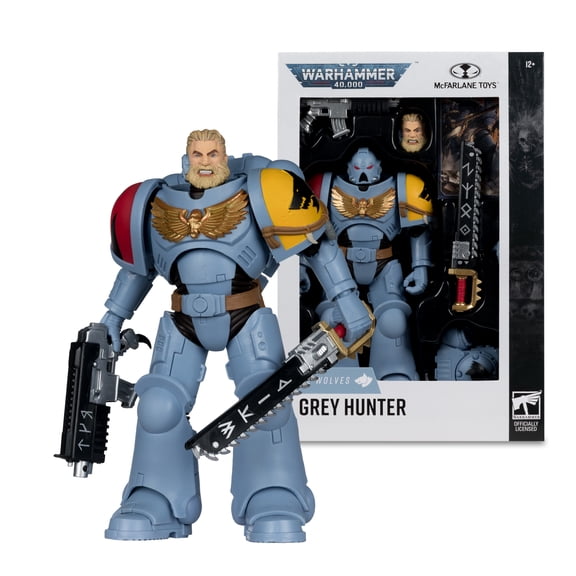 Grey Hunter (Warhammer 40,000 Space Wolves) 7" Action Figure - McFarlane Toys