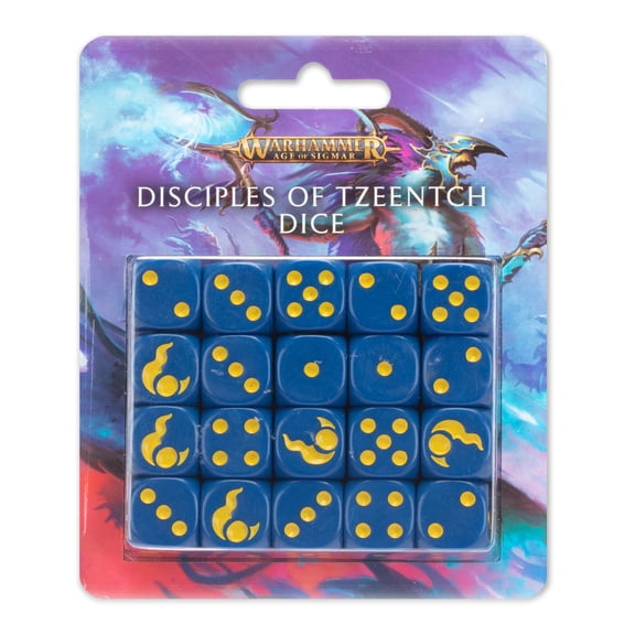 Warhammer: Age of Sigmar Disciples of Tzeentch Dice (2022)